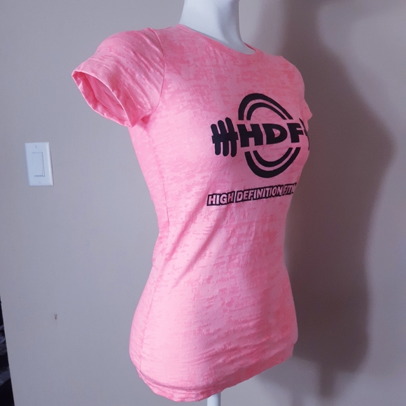 2 HDF High definition fitness tees mottled look, semi sheer, super light - Picture 6 of 12